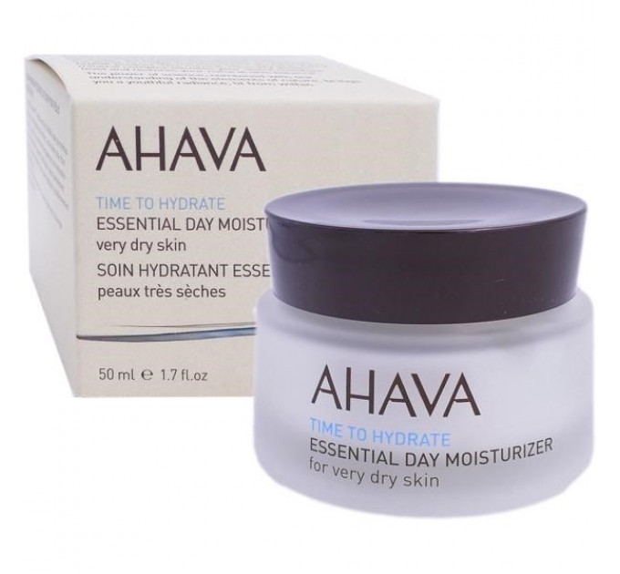 Дневной увлажняющий крем ahava essential px очень сухой 50 мл