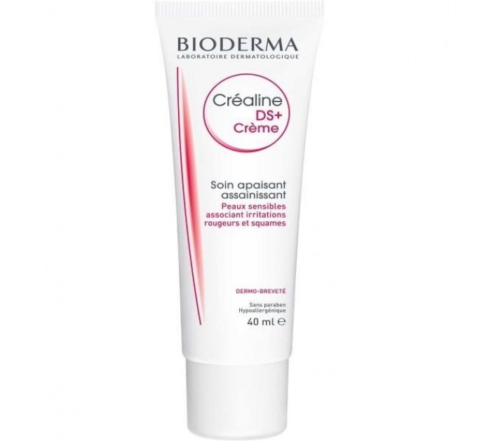 Успокаивающий крем от покраснений Créaline DS+ crème apaisante от BIODERMA 40 мл