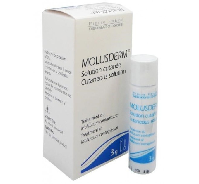 Раствор для кожи MOLUSDERM SOLUTION CUTANEE 3 гр