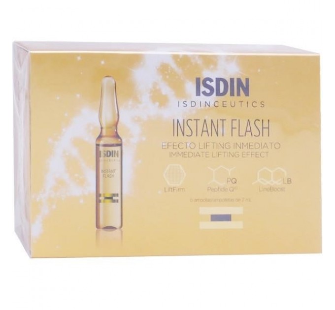Антивозрастная сыворотка Instant Flash Ampoule ISDIN 5 ампул по 2 мл