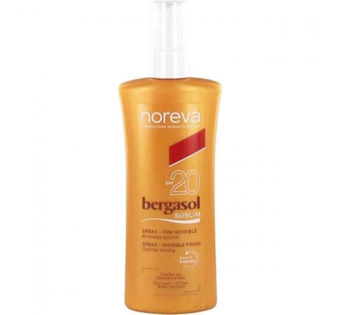 Лосьон для загара Bergasol Sublim Invisible Spf20 125 мл