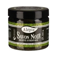 Отшелушивающее черное мыло Savon Noir Exfoliant ALEPIA 200 мл