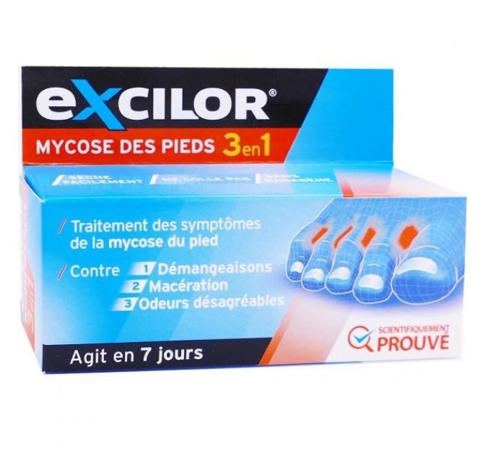 Крем против грибка стопы Excilor FOOT MYCOSIS 15 мл