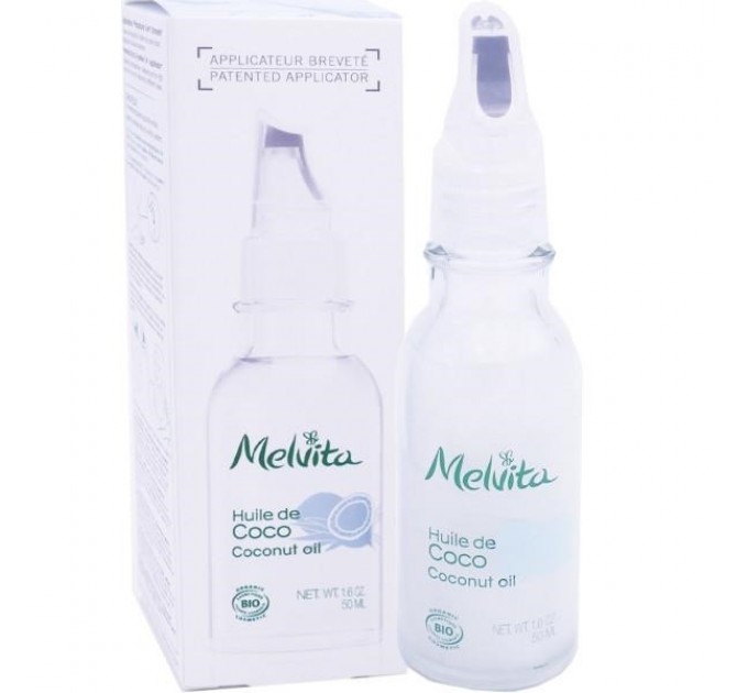 Кокосовое масло Huile de Coco Bio MELVITA 50 мл