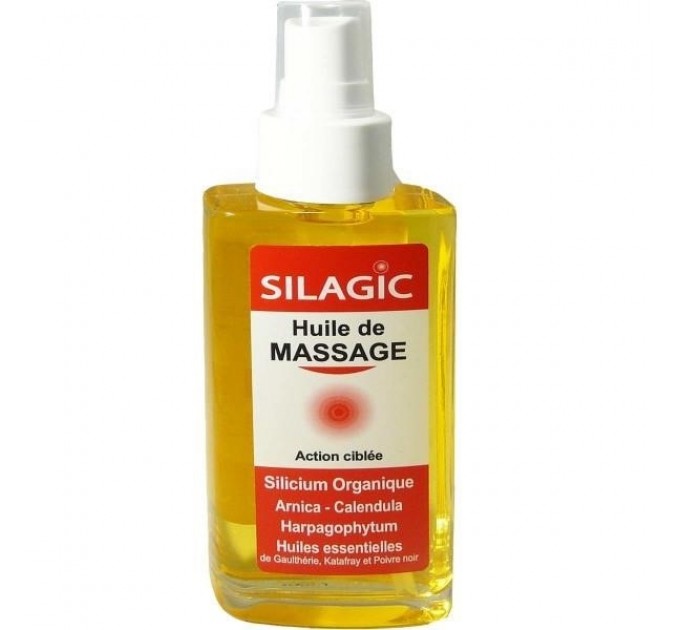 Массажное масло Huile de massage SILAGIC 100 мл