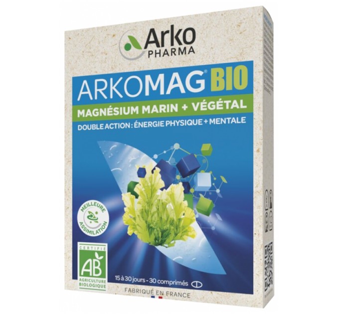 Морской магний Arkopharma Arkomag Bio 30 капсул