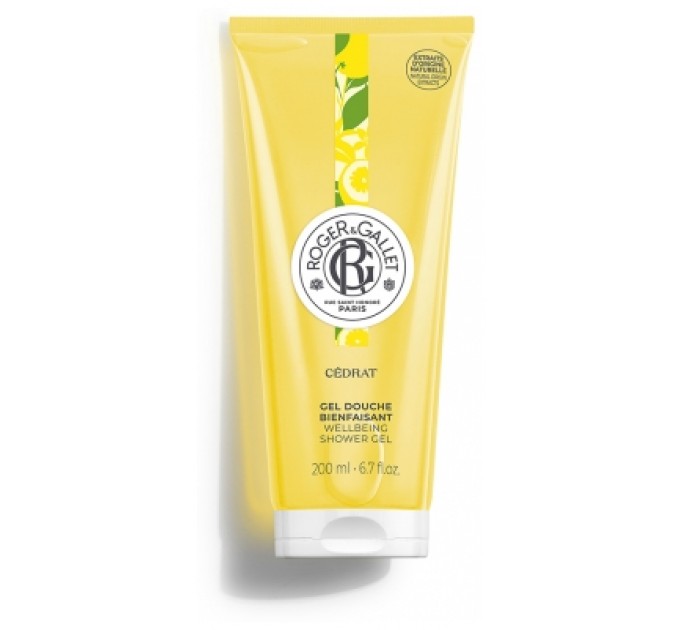 Нежный крем для душа Roger & Gallet Cédrat Gel Douche Bienfaisant 200 мл