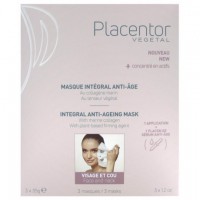 Плацентарная антивозрастная маска для лица PLANCENTOR Masque intégral Anti-Age 