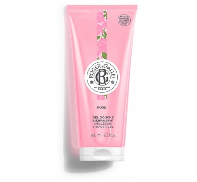 Нежный крем для душа Роза Roger & Gallet Rose Gel Douche Bienfaisant 200 мл