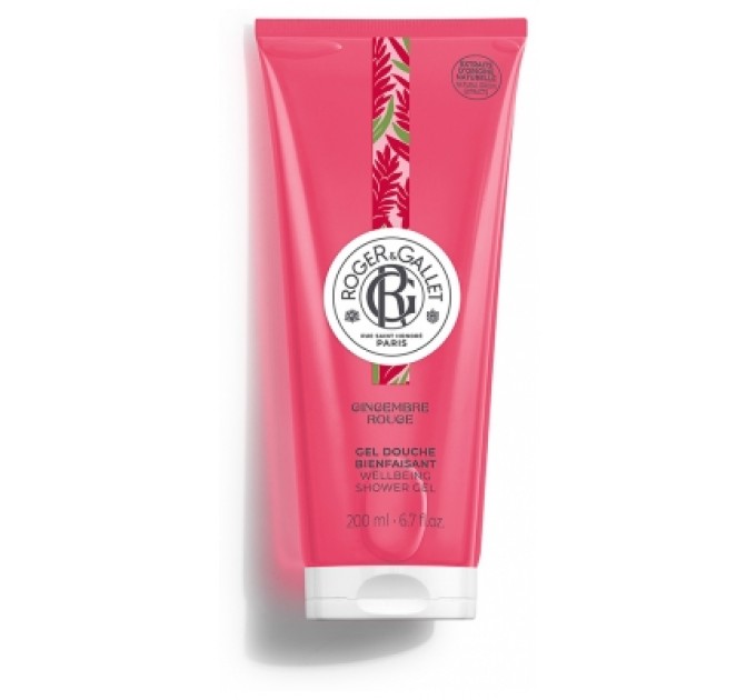 Имбирный гель для душа Roger & Gallet Gingembre Rouge Gel Douche Bienfaisant 200 мл