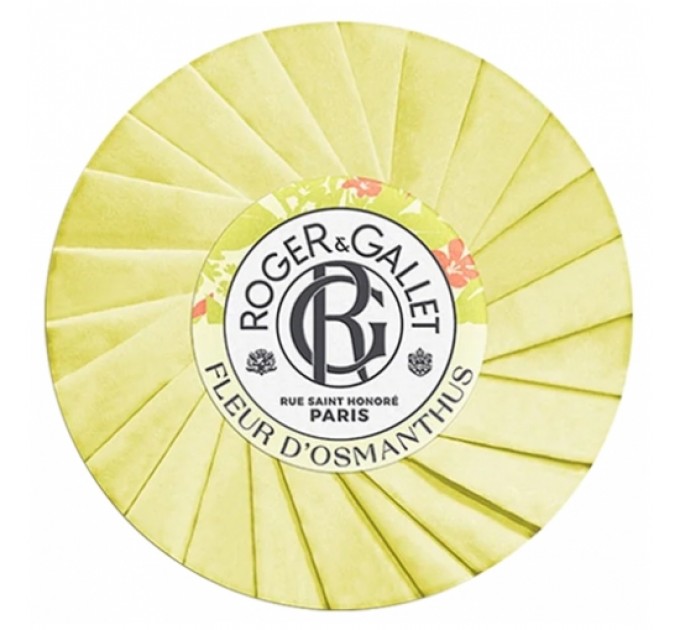Мыло цветок османтуса Roger & Gallet Fleur d'Osmanthus Savon Bienfaisant 100г
