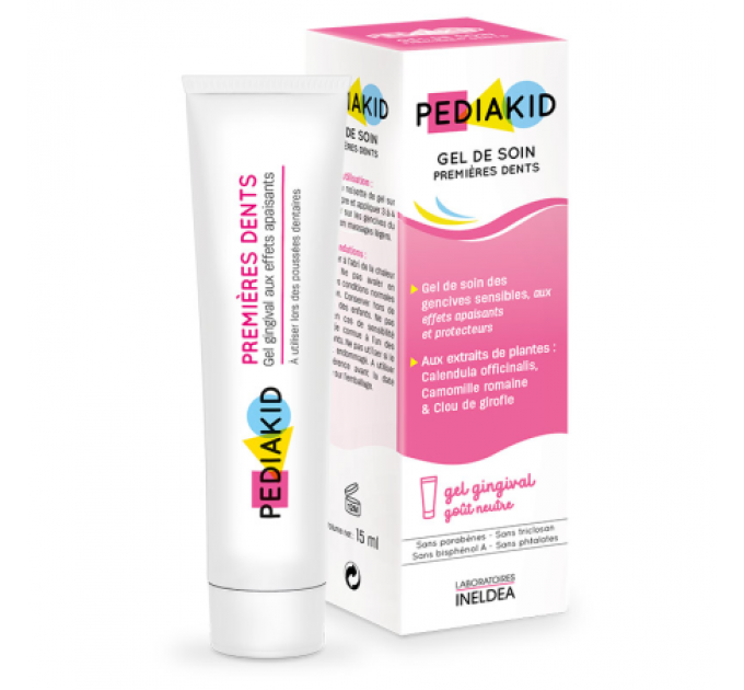 Гель для облегчения прорезывания первых зубов Pediakid Premières Dents 15 мл