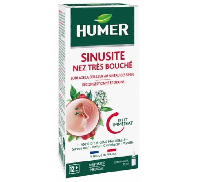 Спрей от синусита Humer Nez Très Bouché Sinusite