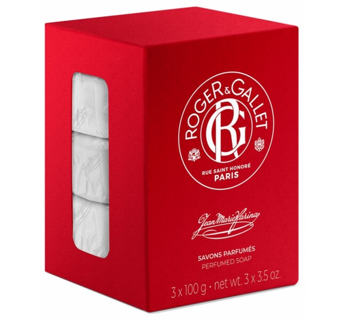 Набор мыла Roger & Gallet Jean-Marie Farina 3 шт