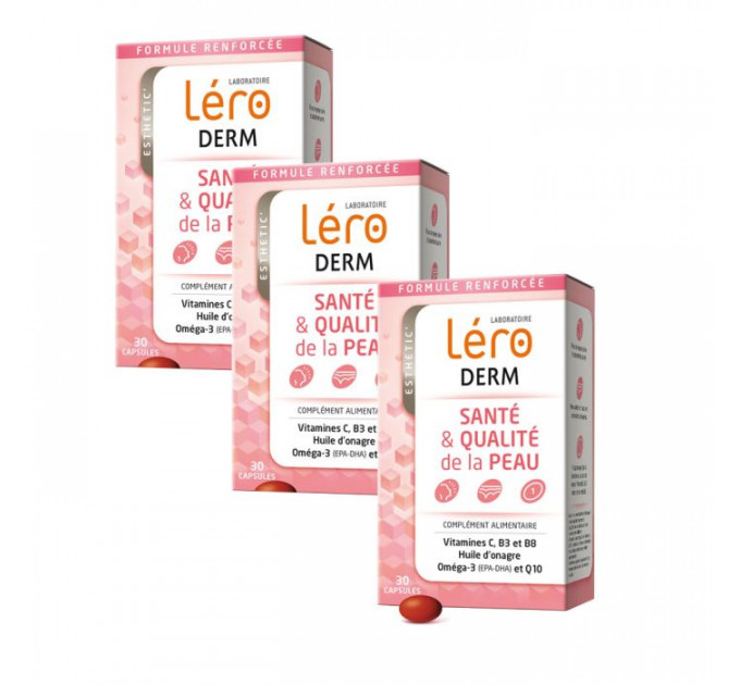 Комплекс для красоты кожи Lero Derm 3x30 капсул