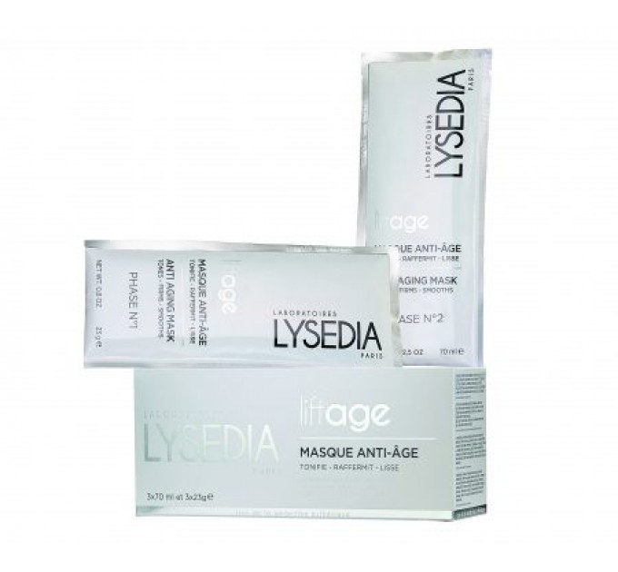 Антивозрастная маска Lysedia Liftage Anti-Aging Mask 3x70мл и 3x23г