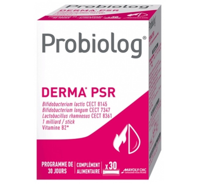 Пробиотики для кожи Mayoly Spindler PROBIOLOG DERMA PSR 30 саше