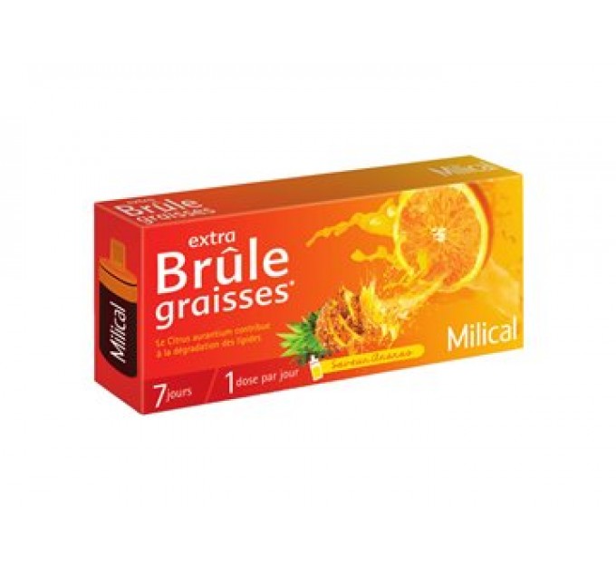 Жиросжигатель с ананасом Milical Fat Burning Pineapple Extra 7х10 мл