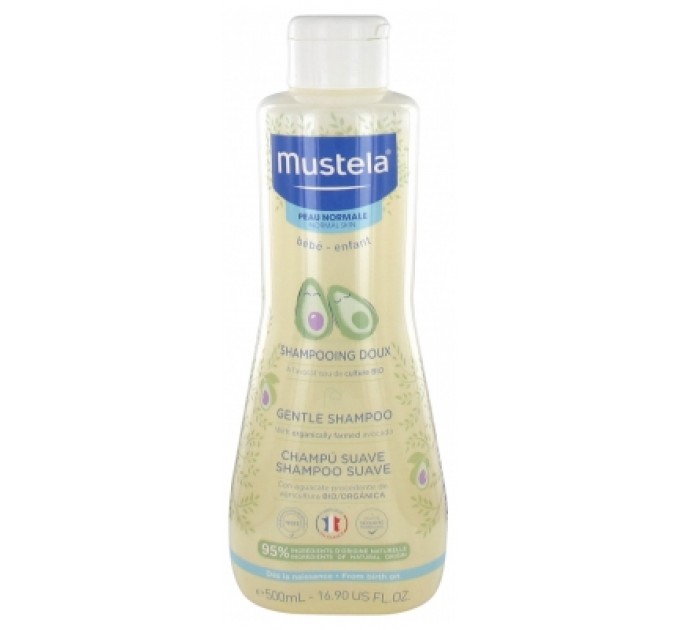 Детский шампунь с авокадо Mustela Shampoing Doux 500 мл