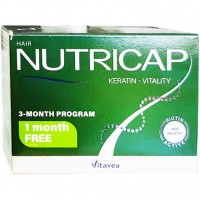 Витамины с кератином для волос и ногтей Nutricap Kératine Vitalité VITAVEA 3 месяца