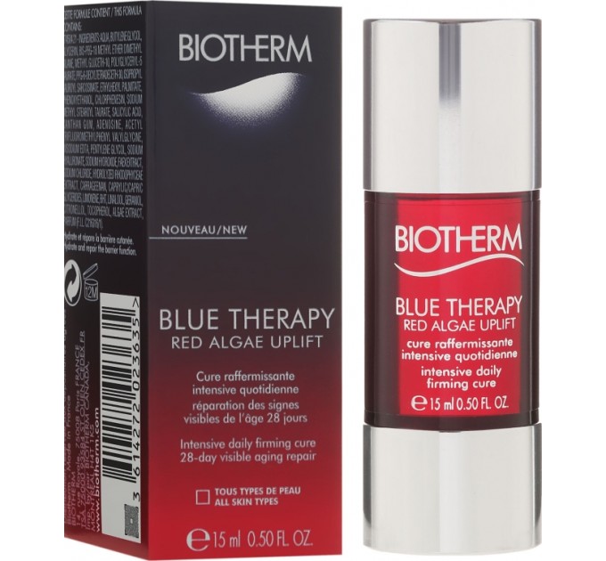 Подтягивающая антивозрастная сыворотка Red Algae Uplift от BIOTHERM 15 мл