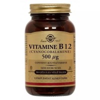 Витамин B12 Solgar Vitamine B12 cyano Cobalamine 500 microg 50 капсул