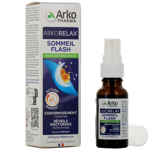 Спрей от бессоницы Arkorelax Sommeil Flash Arkopharma 20 мл