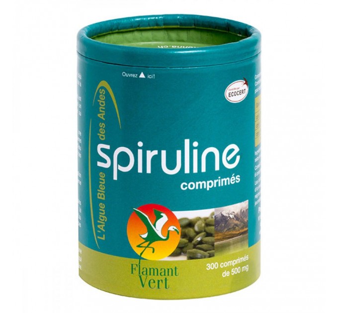 Спирулина органическая SPIRULINE FLAMANT VERT 370 таблеток