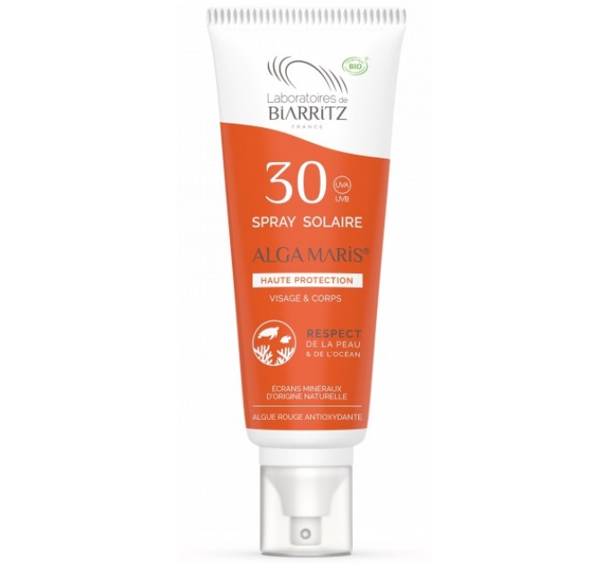 Солнцезащитный спрей Biarritz Alga Maris SPF30 100 мл  