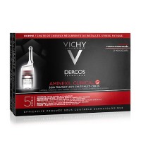 Ампулы для укрепления волос для мужчин Vichy Dercos Aminexil Clinical5 Man 21 шт